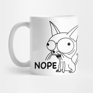 Sphynx nope cat Mug